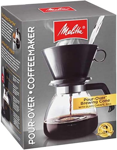 Melitta 640616 Coffee Maker, 52 oz, Glass Carafe...