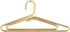 24PCS Paper Clips, Gold Paperclips with Storage Box Cute Hanger Shape Paper Clip Stainless Steel Paper Clip Small Paper Clips Multi Function Paper...