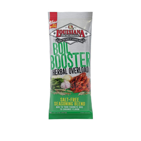 Louisiana Fish Fry, Herbal Overload Boil Booster, 8 oz (Pack of 1)...