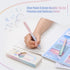Gel Pens, 5Pcs Pens 0.5mm Fine Point Smooth Writing Pen, Quick Dry Black Ink Pens for Journaling Note Taking, Cute Office School Supplies Gifts fo...