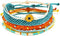 SUNSH 5PCS Boho Woven Sunflower Bracelets for Women Couple Handmade Wrap Rope Charm Beach Surf Braided Adjustable Strings Boyfriend Girlfriend Mot...