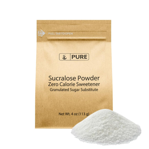 Pure Original Ingredients Sucralose Powder (4 oz) Zero Calorie Sweetener, Sugar Substitute, Great for Cooking & Baking....