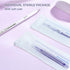LabAider 6Pcs Professional Surgical Tip Skin Marker Pen Sterile Tattoo Stencil Markers Pen with Paper Ruler for Eyebrow, Lips - Individually Wrapp...
