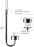 Stainless Steel CO2 Diffuser Atomizer for Aquarium Plants...
