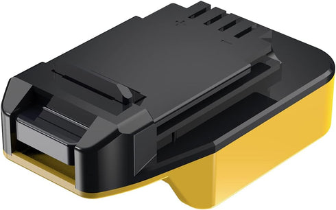 1x Adapter Only Fits Black & Decker Fits Porter Cable 20v MAX (Not Old 18v) Tools Compatible with DeWalt 20v MAX Li-Ion Battery - Adapter Only...