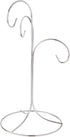 Bard's 3 Tiered Silver Ornament Stand, Tree, 10.75" H x 5.125" W x 5.125" D...
