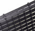 4 Pcs Aquarium Divider Tray Plastic Grid Aquarium Egg Crate Light Diffuser, Fish Tank Divider Filter Bottom Isolation with 8 Pcs Sucker Clip(Black...