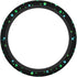 Green Star Steering Wheel Cover Car Accessories for Women Men Auto Non Slip Wheel Covers Protector Universal 15 Inch...