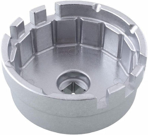 64mm 14 Flute Oil Filter Wrench, Chrome Vanadium Steel, Fits 1.8L Engines with Cartridge Style Oil Filter Systems, Toyota, Lexus, Scion...