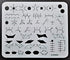 Oganic Chemistry Stencil Drawing MoleculeTemplate...
