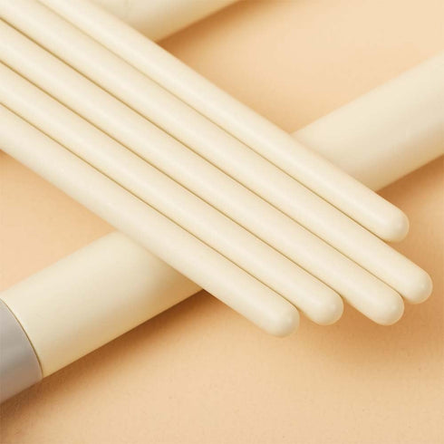 Unique Professional Painter Makeup Brush Set, COSHINE 7pcs Soft Synthetic Wood Handle Foundation, Powder, Eyeshadow, Lip Gloss Cosmetic Brushes Ki...