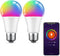 Beantech Smart Bulb, WiFi Light Bulbs, Color Changing Light Bulb, Smart Light Bulbs Work with Alexa & Google Assistant, A19 RGB Alexa Light Bulb, ...