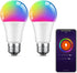Beantech Smart Bulb, WiFi Light Bulbs, Color Changing Light Bulb, Smart Light Bulbs Work with Alexa & Google Assistant, A19 RGB Alexa Light Bulb, ...