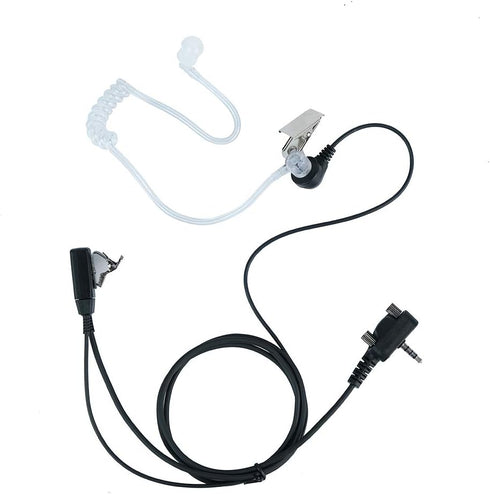 Vx-261 Earpiece Headset with Mic for Motorola Vertex Standard VX-231 VX-351 Walkie Talkie 2 Way Radio Black...