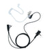 Vx-261 Earpiece Headset with Mic for Motorola Vertex Standard VX-231 VX-351 Walkie Talkie 2 Way Radio Black...