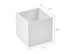 Bostitch Office Konnect Pencil Cup Desk Organizer, Pen Cup, White...