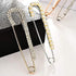 4 Pieces Brooch Pins Sweater Shawl Clips BlingBling Faux Crystal and Pearl Brooches for Women Girls 2 Styles...