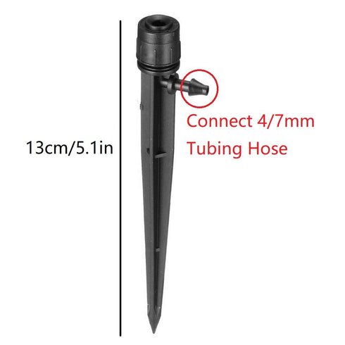Lxcom Lighting Irrigation Drippers Drip Emitters Micro Spray Adjustable 360 Degree Full Circle Pattern Water Flow Irrigation Drippers Drip System ...