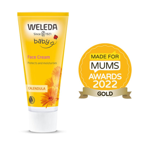 WELEDA Calendula Baby Face Cream, 1.7 FZ...