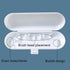 2 Pcs Electric Toothbrush Travel Case, Toothbrush Travel Containers, Portable Travel Toothbrush Holder for Oral B Pro & Sonicare & 97% Other Tooth...