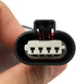 4 Way MX 150 Connector Pigtail Compatible with Chevrolet Cadillac GM Ignition Coils, Index Keyway CONN-86280 19301722...