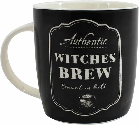 Something Different Wholesale Enchanting Witches Black & White Bone China Brew Boxed Mug – 9x12.2 Centimetres – Unique Design, Durable Material – ...