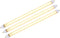LWL4W30-F8T5 3pack 3000 Kelvin Warm White 4W LED Tube Direct Replacement Retrofit 8W Fluorescent Tube (12 inch LED Bulb 3pack)...