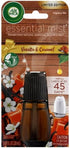 Air Wick Essential Mist Diffuser Oil Refills Combo Pack Set of 2 Fragrance Mist Refills, Vanilla & Carmel Lush Honeysuckle & Raspberry Fall Scent,...