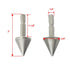 Woodworking Square Hole Drill Bit Sharpener Mortise Chisel Bit Sharpening Tool Up to 1/2" Bit Grit #220/600-2Pack...