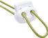 DYZD Plastic Cord Locks Spring Toggle Stopper Double Hole Cord Locks for Drawstring,Clothing, Shoelaces, Backpack, Lanyard(White 20PCS)...