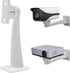Mini Projector Wall Mount Security Camera Mount Bracket for Camera with 1/4 Screw Head Wall Mount Projector, and Webcam Housing (White) (7.36in)...