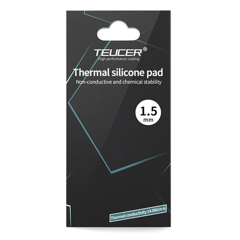 Thermal Pad 14.8 W/mK, 85x45x1.5mm, Non Conductive Heat Resistance High Temperature Resistance, Silicone Thermal Pads for Laptop Heatsink GPU CPU ...