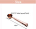 3 PCS Coffee Scoop with Clip 2 in 1 Stainless Steel 1 tbsp Ground Measuring Spoon with Bag Clip for Coffee Tea...