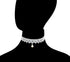 LINKY 10pcs White Lace Choker Necklace Women Jewelry Set...