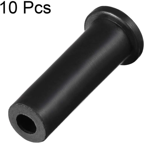 uxcell 10pcs 10-6mm PVC Strain Relief Cord Boot Protector 39mm for Power Tool Black...