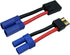 2 Pairs RC LiPo Battery Connector Adapter Compatible with Lipo Battery Plug to EC5 Male Female on ESC Charge...