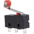 14PCS AC 250V 5A SPDT 1NO 1NC Tacho Micro Switch Tripod Miniature Limit Switch with Roller for Computer Automotive Electronics Communication Equip...