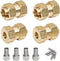 Brass Wheel Hex Hub 10mm(+6mm) Extenders Adaptor Set for 1/18 TRX4M Upgrade Parts RC Crawler Car...