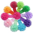 10Pcs/pack Baby Girls Headbands – Soft Elastic Hair Bands 10 Lovely Colour Chiffon Flowers Hair-bow Hair Accessories for Baby Girls Toddlers and K...