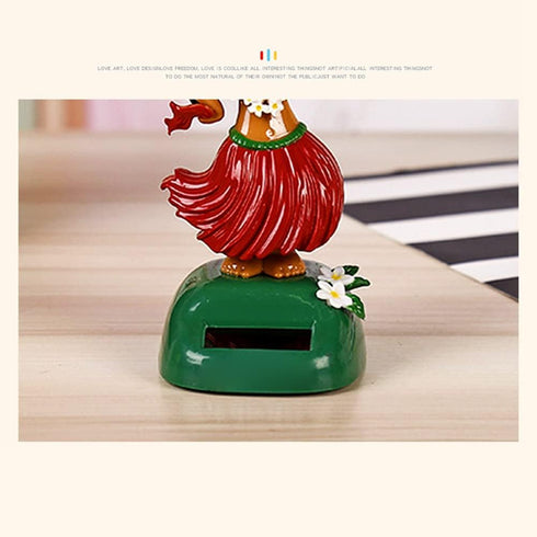Solar Dancing Toys Solar Powered Hula Girl Dancer Figures Car Dashboard Ornament Home Office Window Table Decoration - No Batteries Required...