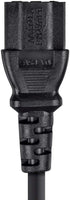 Monoprice 3-Prong Extension Cord - 10 Feet - Black | IEC 60320 C14 to IEC 60320 C13, 18AWG, 10A, 125V...