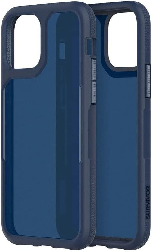 Griffin Survivor Endurance GIP-057-FNY Protective Case for iPhone 12 Pro Max - Navy - 6.7 inches...