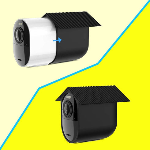 HOLACA Weatherproof Silicone Skin(3 pcs) for Arlo Ultra 4K Arlo Ultra 2 Arlo Pro 3,Arlo Pro 4 Sunproof Silicone Case Cover- Anti-Scratch Protectiv...
