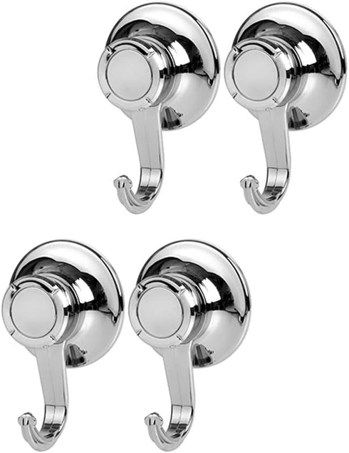 Bath Beyond Suction Cup Hooks (4Pack) - Powerful Vacuum Suction Cup Hooks Heavy Duty Organizer for Kitchen, Bathroom, Restroom, Shower, RV Up to 4...