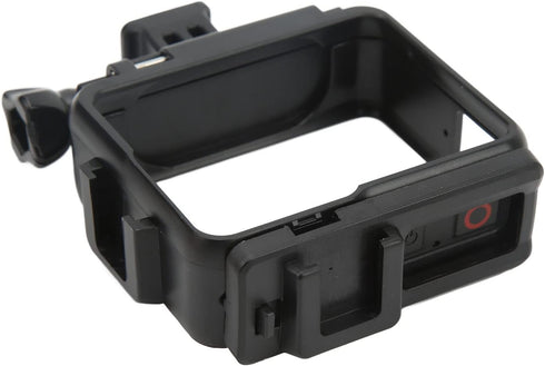 Fydun Action Camera Housing Frame Case ABS Protective Frame Mounting Bracket for Insta360 One R RS with Cold Shoe Housing Case Bracket Accessories...