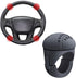 Mtsooning Steering Wheel Knob Steering Silicone Power Handle Anti-Slip Boat Steering Wheel Knob Replacement for Car Tractor Trucks Boat Mowers For...