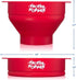 The Original Proper Popper Microwave Popcorn Popper, Silicone Popcorn Maker, Collapsible Bowl BPA Free & Dishwasher Safe - (Red)...