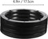 Wakauto 4 Pairs 6.5 inch Car Speaker Spacer Adapter Stackable Sturdy Plastic Speaker Mount Bracket Ring for Car...