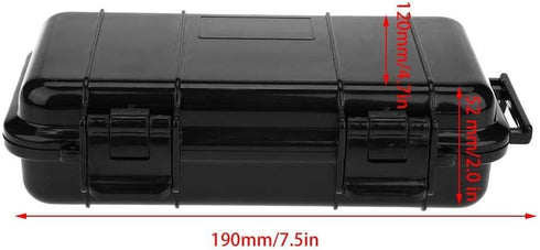 Zerone Waterproof Case Storage Organizer, Outdoor Shockproof and Pressure-Proof Waterproof Sealed Box Survival Storage Case Home Outdoor Storage B...
