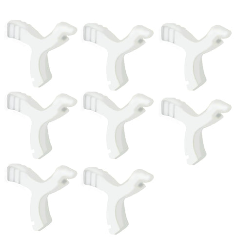 Aligner Chewies,8PCS Y-Shaped Chewies for Invialign Aligner,Hardness 45°Silicone Orthodontic Munchies Chompers Aligner Trays Seaters Chewies(8PCS ...